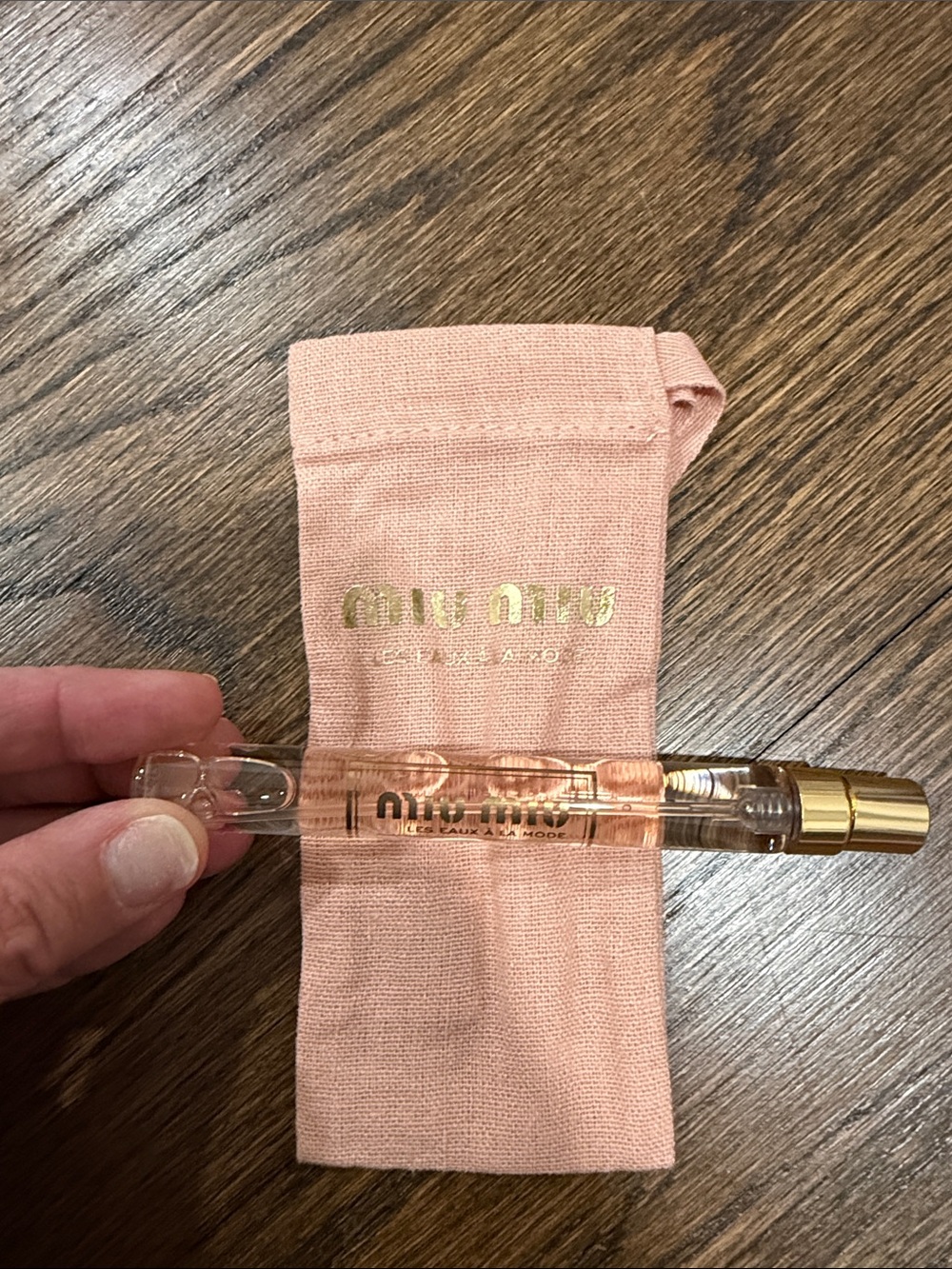 Miu Miu Eyes On Me spray with Matching Pouch